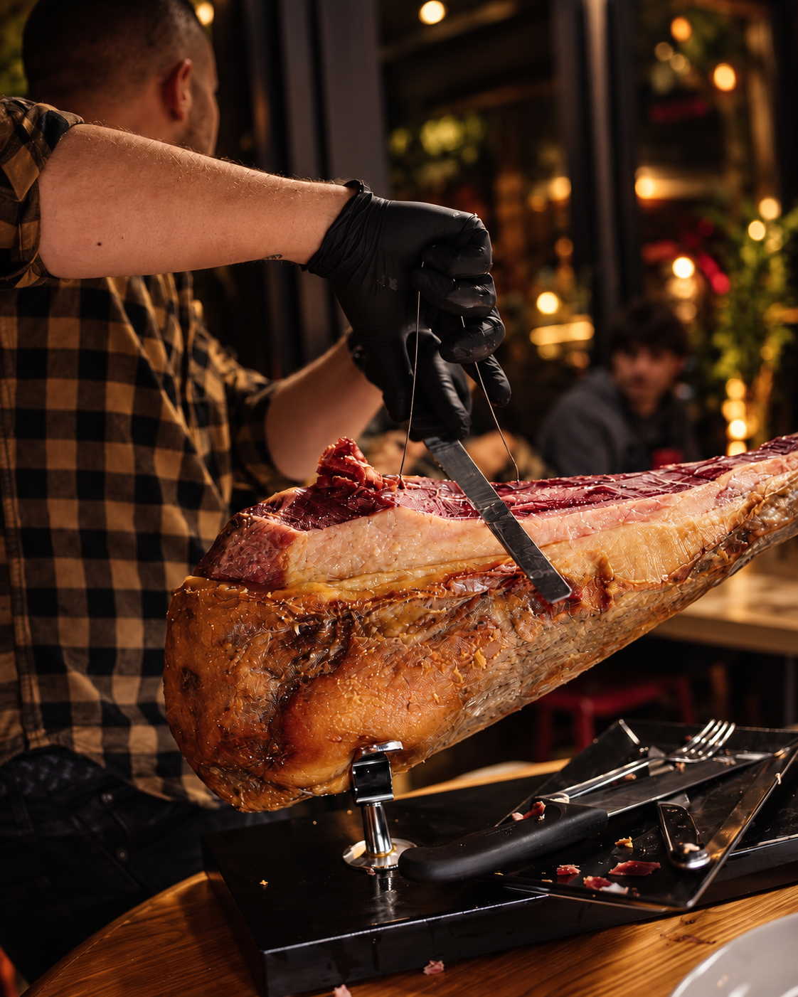 Pata Negra con Cortador